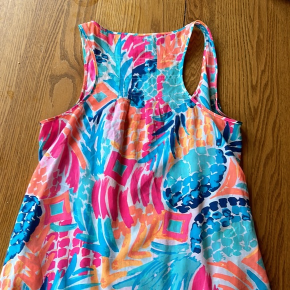 Lilly Pulitzer silk pineapple tank - Picture 5 of 6